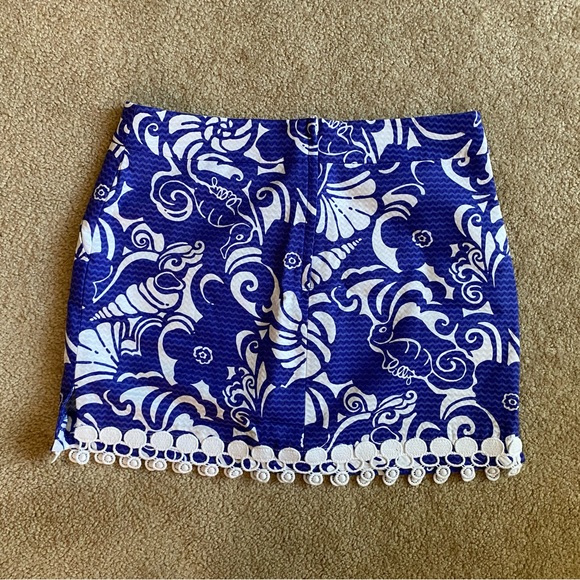 Lilly Pulitzer SeaShell Print Skort - Picture 6 of 9